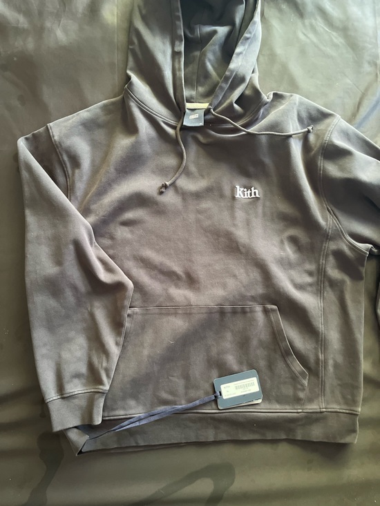 Kith Other - Kith Compact Knit Hoodie in Brown
